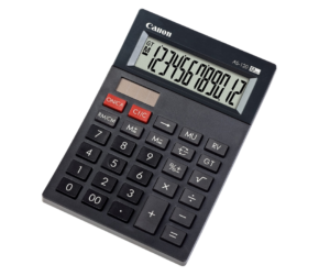 Czarny kalkulator Canon
